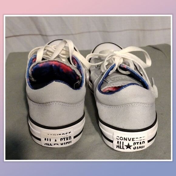 Converse Chuck Taylor All Star Madison Ox Shoes Wolf Grey-White 565222f Size 6 - Picture 3 of 5